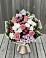 Букет цветов из: Альстромерии, Гвоздики, Розы и Хризантемы в Махнёво Свердловской области