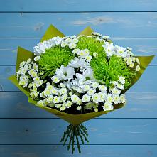 Букет цветов из:  Хризантемы в Махнёво Свердловской области