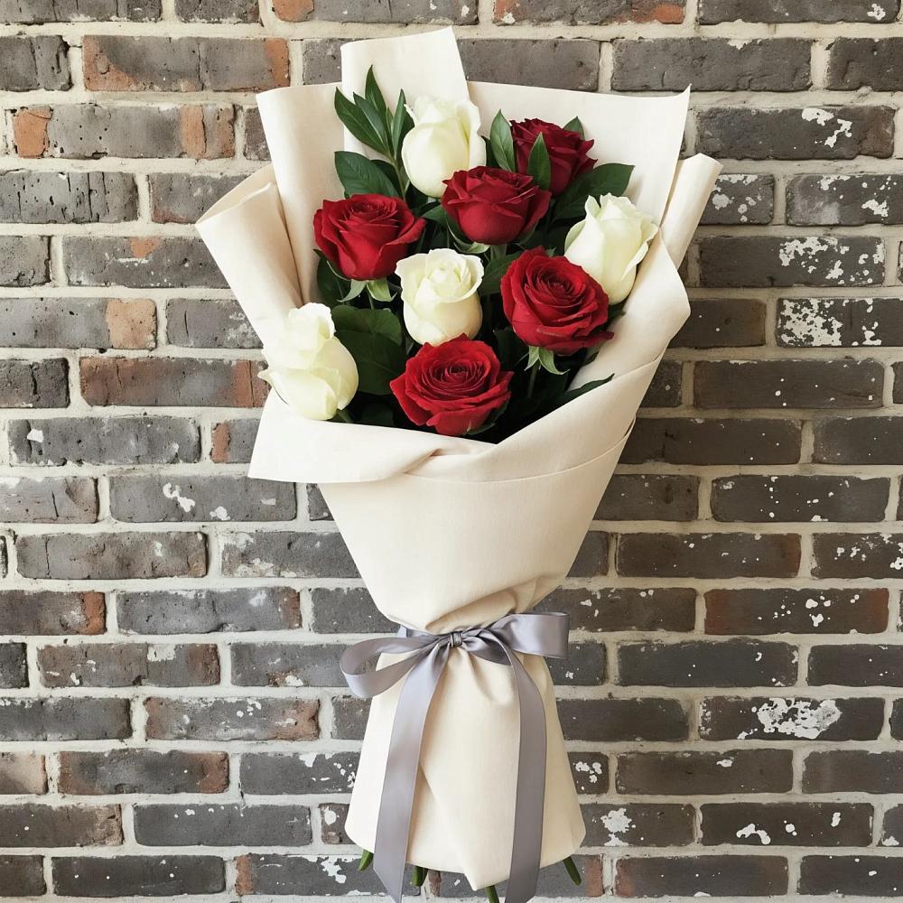 Букет цветов из: Розы в Махнёво Свердловской области