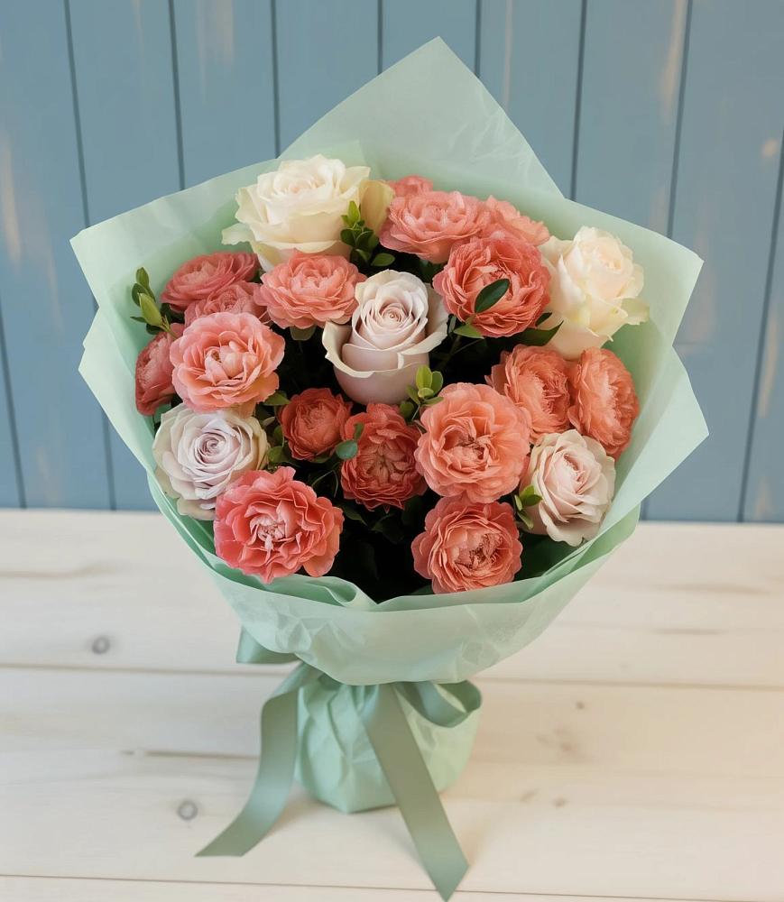 Букет цветов из: Розы в Махнёво Свердловской области