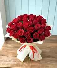 Букет 29 Красных роз в Махнёво Свердловской области