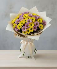 Букет цветов из:  Хризантемы #REPLACE_PRED# Махнёво Свердловской области