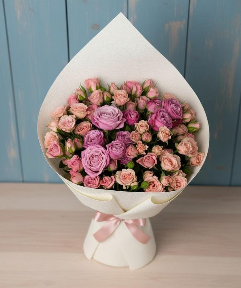 Букет цветов из: Розы в Махнёво Свердловской области