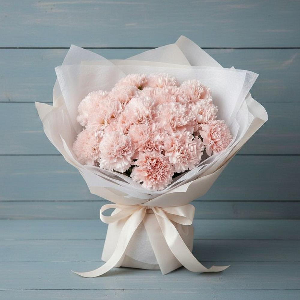 Букет цветов из: Гвоздики в Махнёво Свердловской области