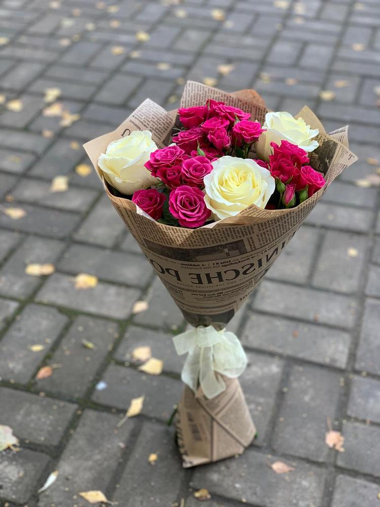 Букет цветов из: Розы в Махнёво Свердловской области