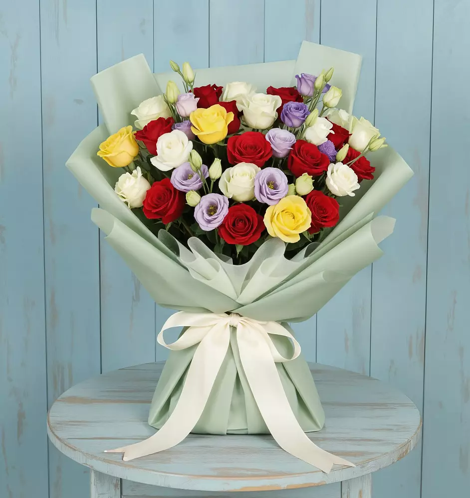 Букет цветов из: Розы в Махнёво Свердловской области