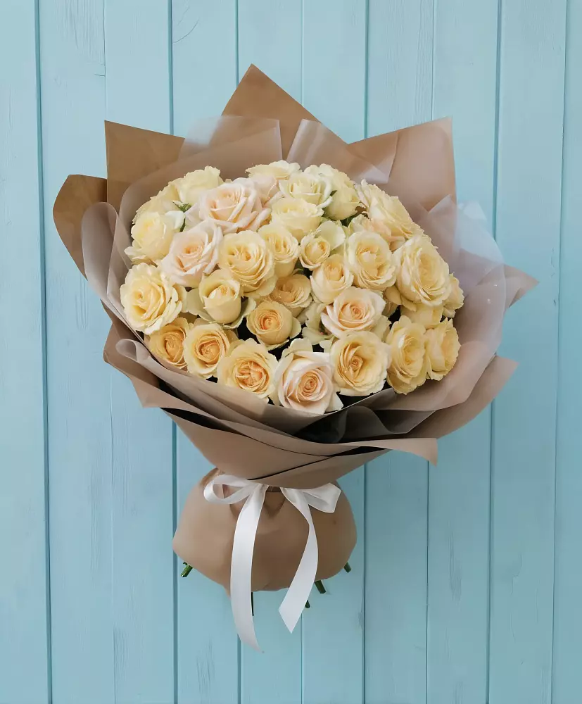 Букет Кремовое облако в Махнёво Свердловской области